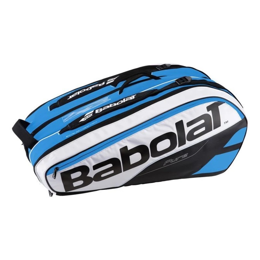 Babolat pure tennis racquet bag x12(blue/white)